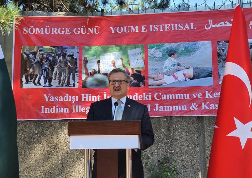 Kashmir Youm-e-Istehsal event in Ankara reaffirmed support to the oppressed people of Indian Illegally Occupied Jammu & Kashmir
