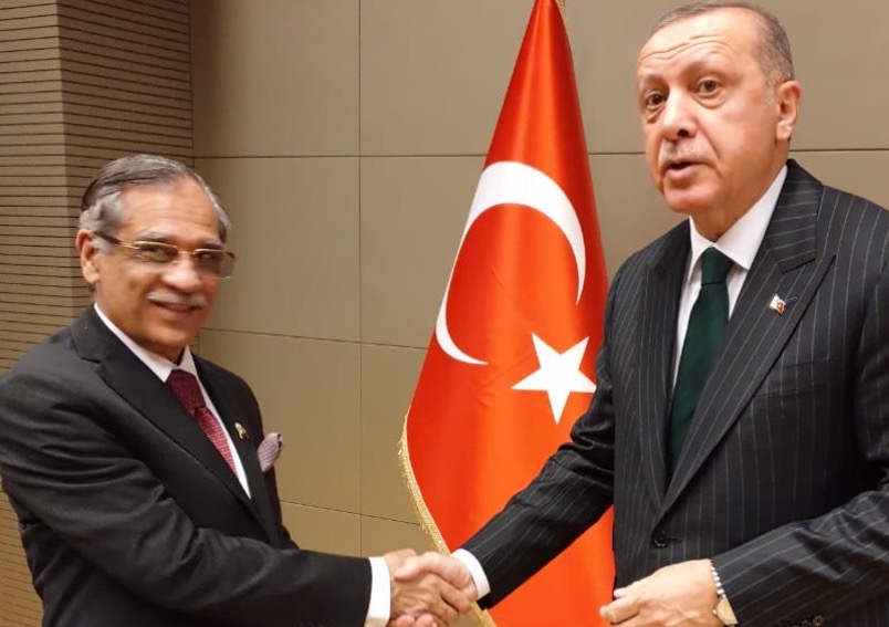 Chief Justice of Pakistan calls on the President of Turkey as well as President of Turkish Constitutional Court; attends “Shab-i-Arus” in Konya