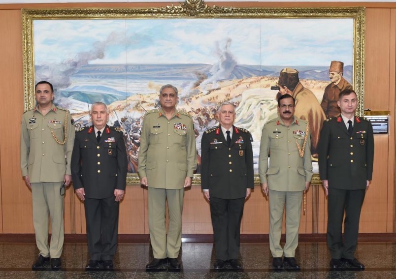 Chief of Army Staff of Pakistan Visits Turkey