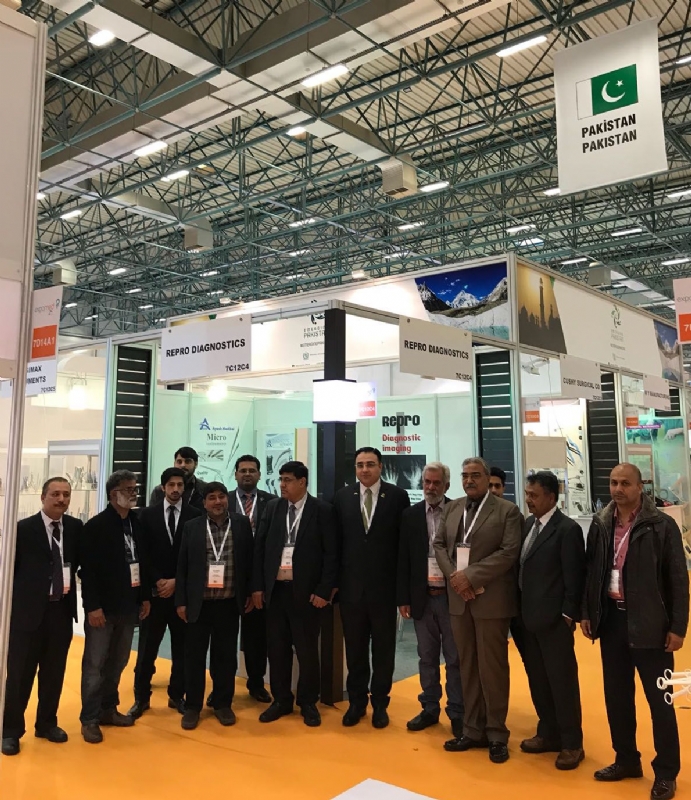 Large-scale Pakistani participation in Expomed Eurasia 2018 Istanbul