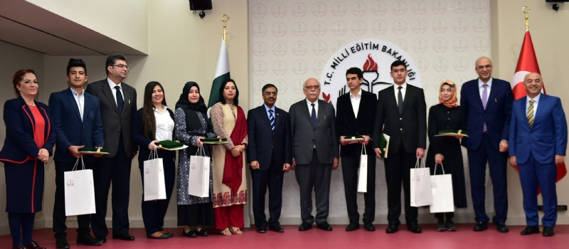 Awards Ceremony for “Jinnah Young Writers Awards” held in Ankara