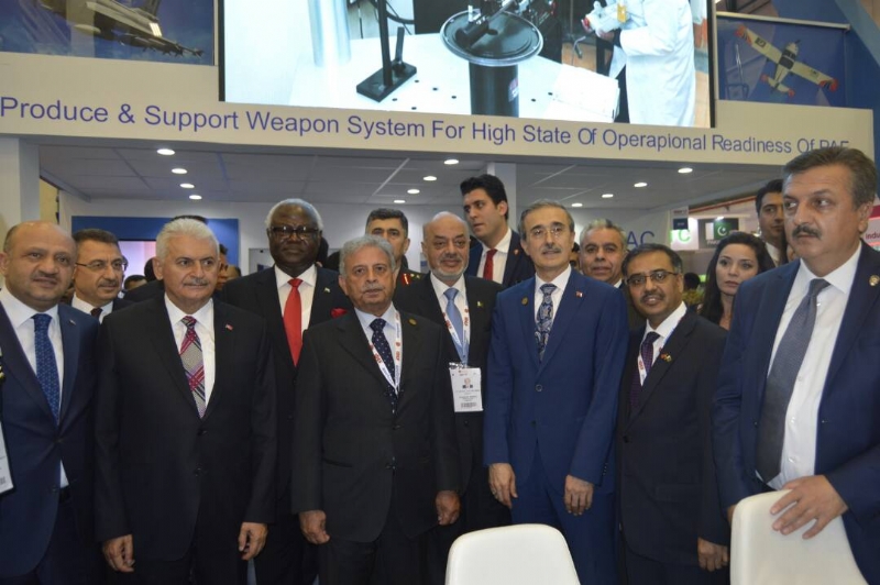 Minister for Defence Production Rana Tanveer Participates in Turkey’s Defence Fair IDEF 2017