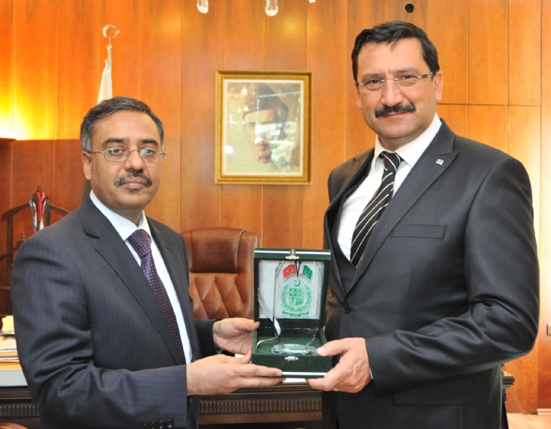 Mayor of Keçiören Municipility of Ankara, Mr. Mustafa Ak, visited the Embassy of Pakistan and met with Ambassador Sohail Mahmood.