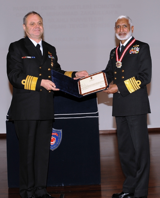 Chief of Naval Staff of Pakistan visits Turkey