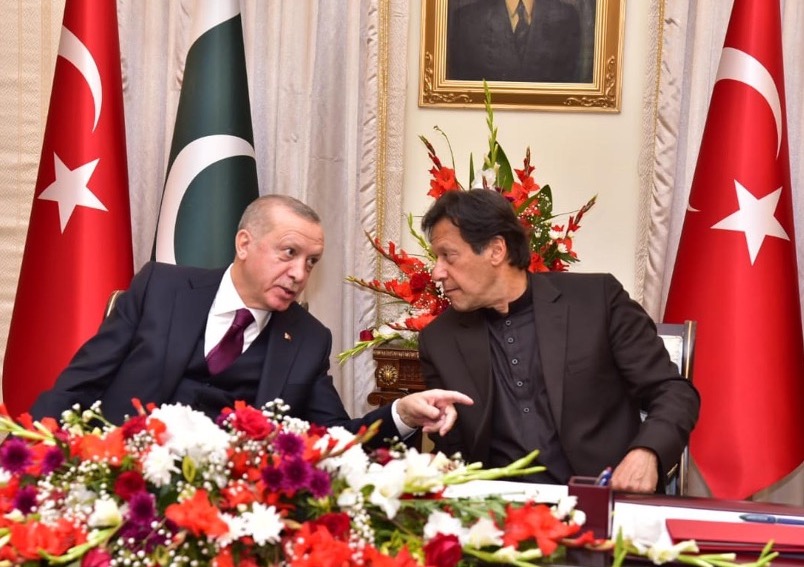 Prime Minister Imran Khan receives call from Turkish President Recep Tayyip Erdogan