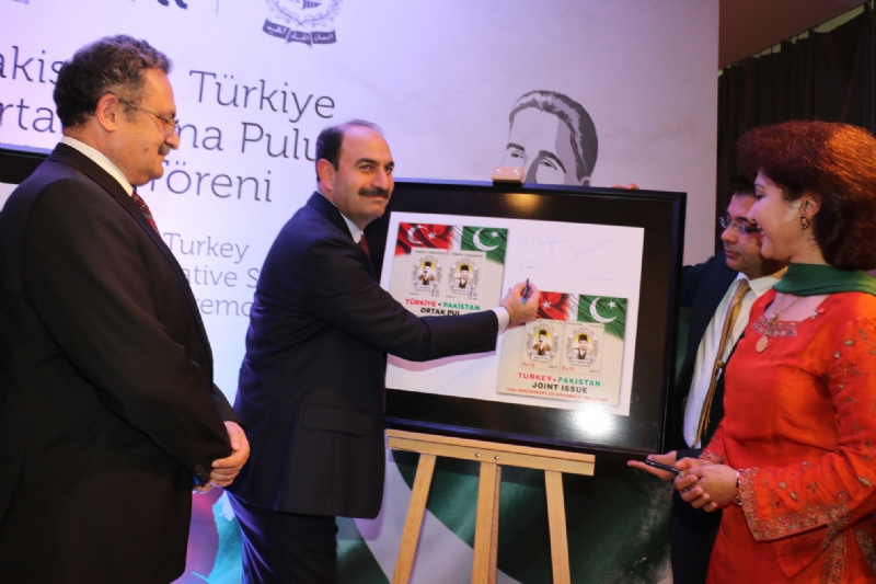 Pakistan-Turkey Joint Stamp issued to celebrate 70 years of diplomatic relations