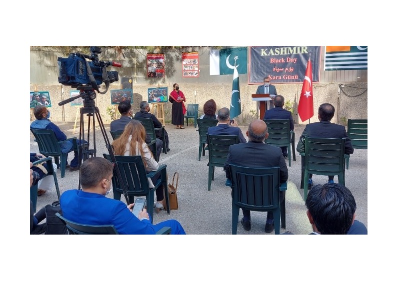 Turkish support for the oppressed Kashmiris reiterated at Black Day event in Ankara