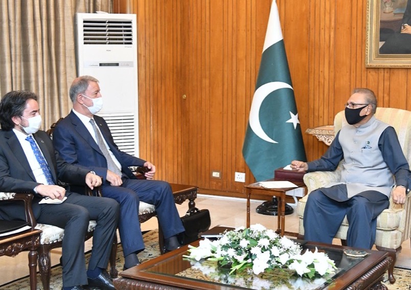 Turkish Minister of National Defence calls on the President and Prime Minister of Pakistan