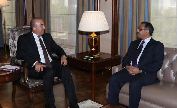 Ambassador Sohail called on Turkish Foreign Minister Mevlüt Çavuşoğlu