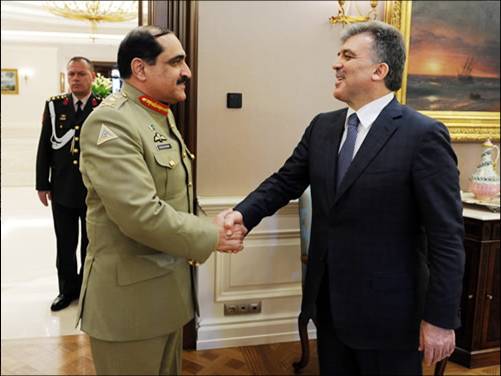 Gen. Khalid Meets Gül, Gen. Koşaner