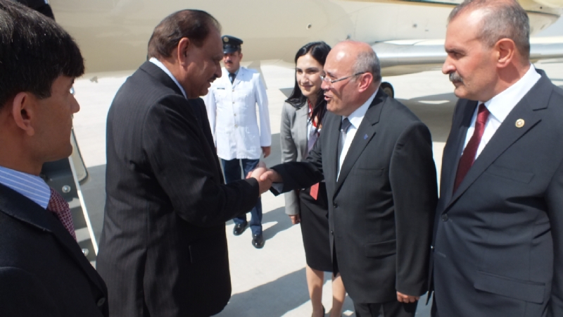 President of Pakistan arrives Turkey to participate in Presidential handover ceremony
