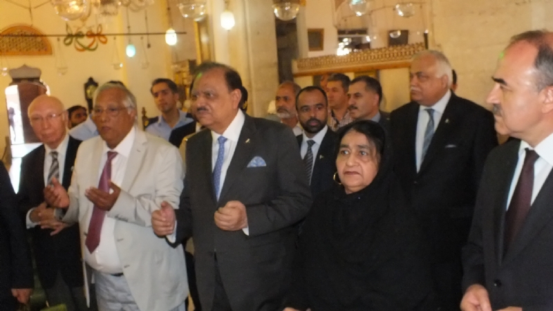 President of Pakistan visits Konya