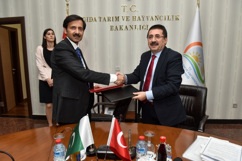 Pakistan and Turkey to collaborate in agriculture sector, agro-based industry