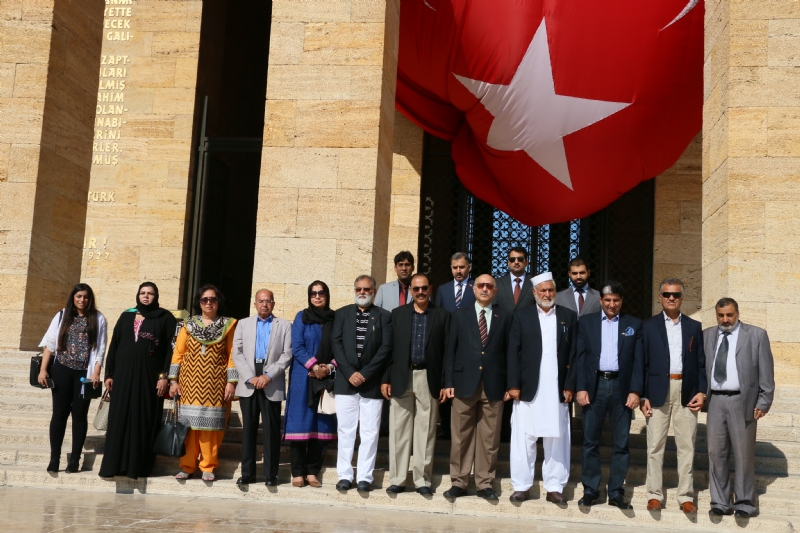 Pakistan Parliamentary Solidarity delegation in Turkey