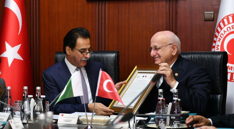 Speaker Ayaz Sadiq holds wide-ranging talks with Turkish Parliament Speaker; Receives reaffirmation of Turkey’s support on Kashmir dispute