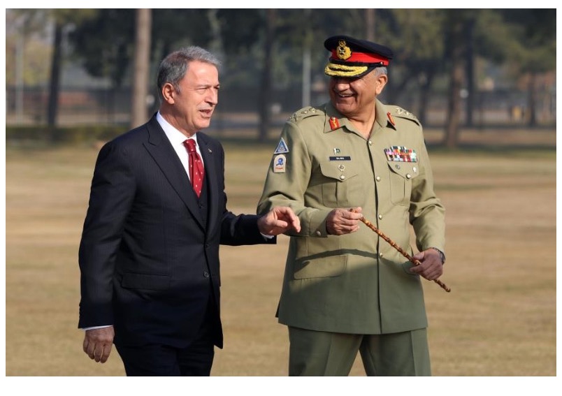 Chief of Army Staff of Pakistan Visits Turkey