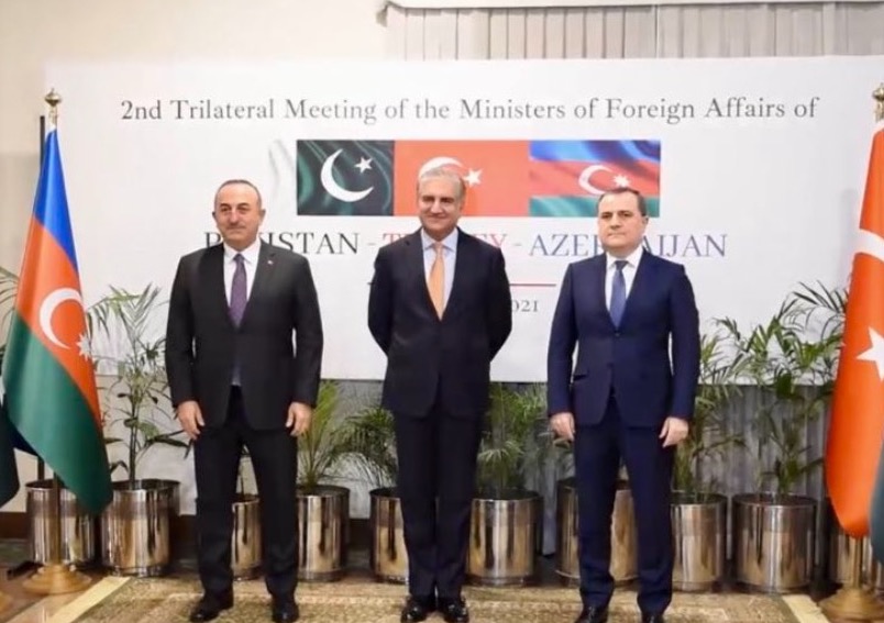 2nd Trilateral Meeting of the Ministers of Foreign Affairs of the Republic of Azerbaijan, the Islamic Republic of Pakistan and the Republic of Turkey 13 January 2021