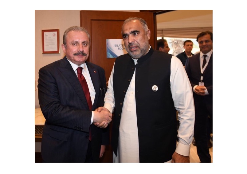 Speaker National Assembly of Pakistan telephoned to Turkish Counterpart