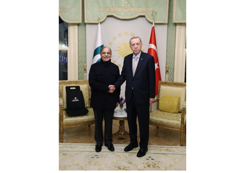 Prime Minister Shehbaz Sharif’s meeting with President Recep Tayyip Erdoğan.