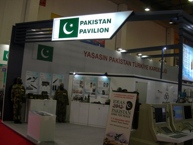 Pakistan Pavilion at IDEF 2011 Istanbul attracts visitors