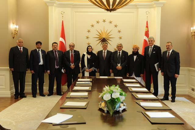 Pakistani Parliamentary delegation meets with Turkish President, TGNA Speaker