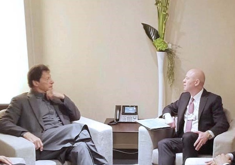 CEO Koç Holding called on Pakistan Prime Minister Imran Khan at Davos, on the sidelines of WEF Annual Meeting 2020