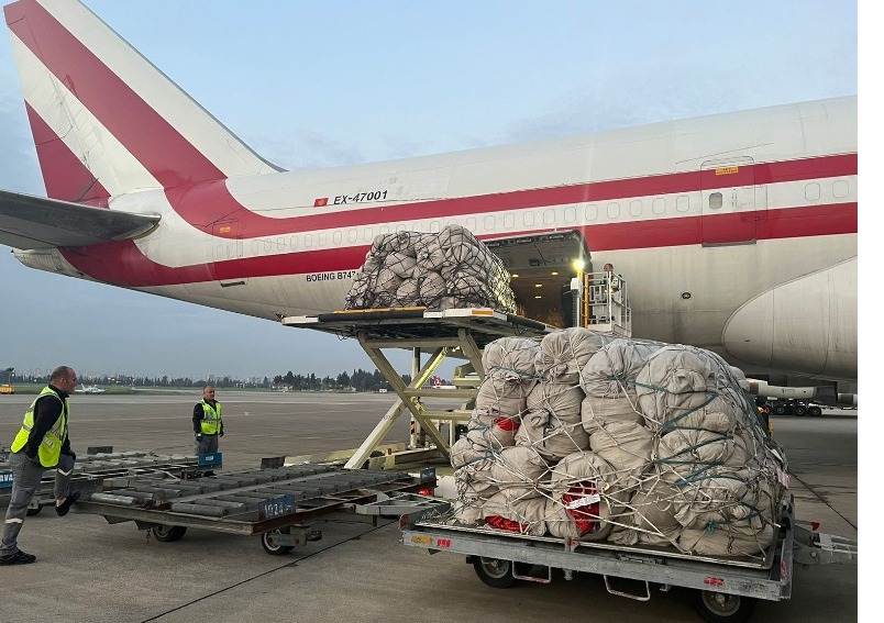 THREE FLIGHTS BRING HUNDREDS OF TONS OF EARTHQUAKE RELIEF SUPPLIES TO TURKIYE FROM PAKISTAN IN A DAY