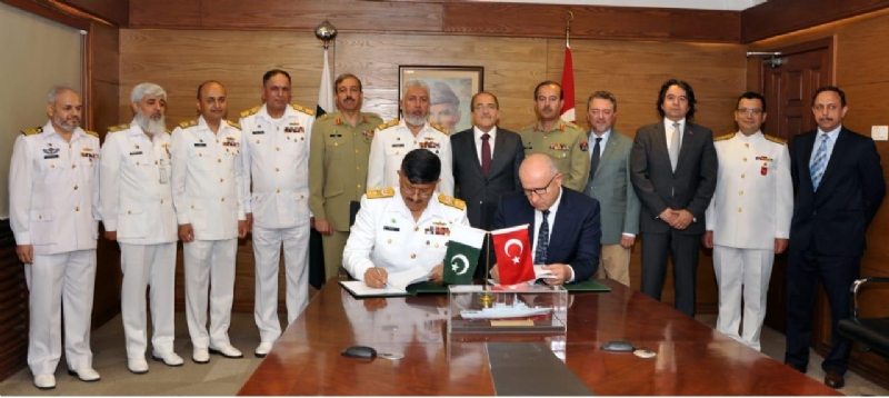 PAKISTAN NAVY SIGNED CONTRACT FOR ACQUISITION OF 4 X MILGEM CLASS WAR SHIPS WITH M/S ASFAT A.S TURKEY